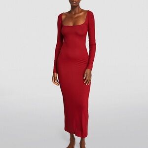 NEW Skims Soft Lounge Long-sleeve Dress